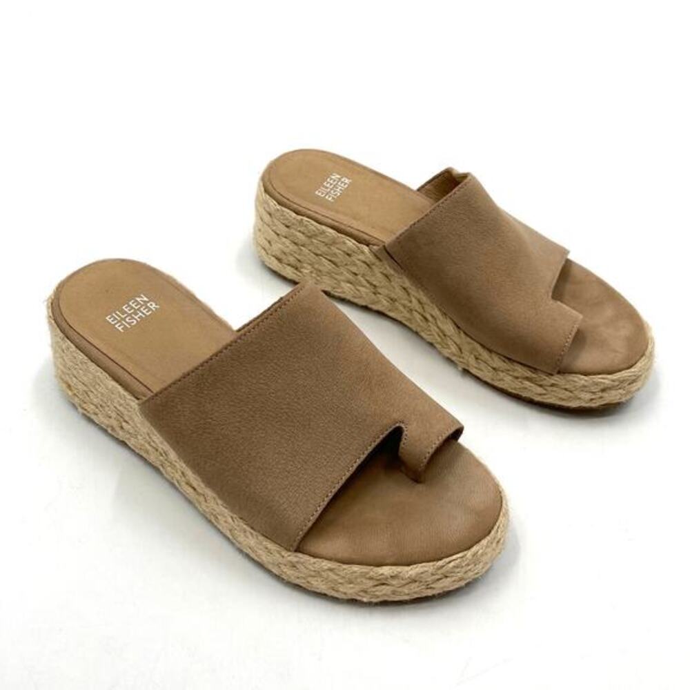 Eileen Fisher Tarry Espadrille Wedge Slide